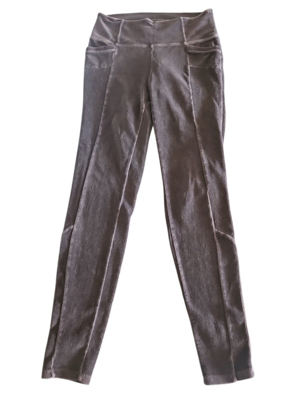 Athleta Women's High-Rise Leggings - Charcoal Gray Size Med